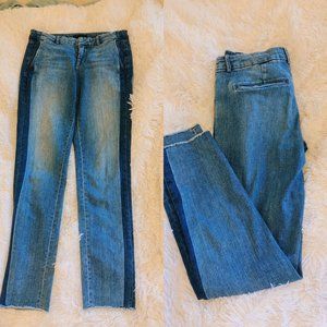 Vince Colorblock Sunset Blvd Jeans size 26